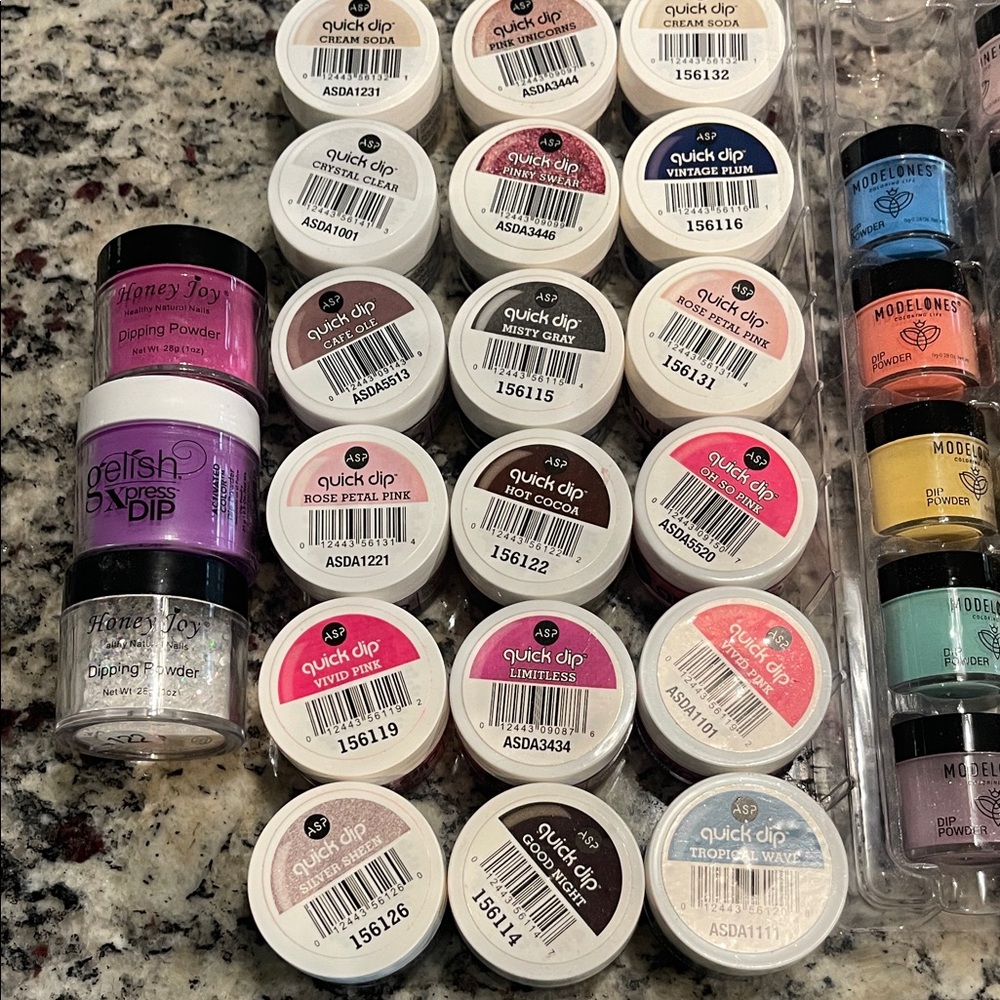 ASP quick dip Nail Dipping Powder assortment - Picture 3 of 4